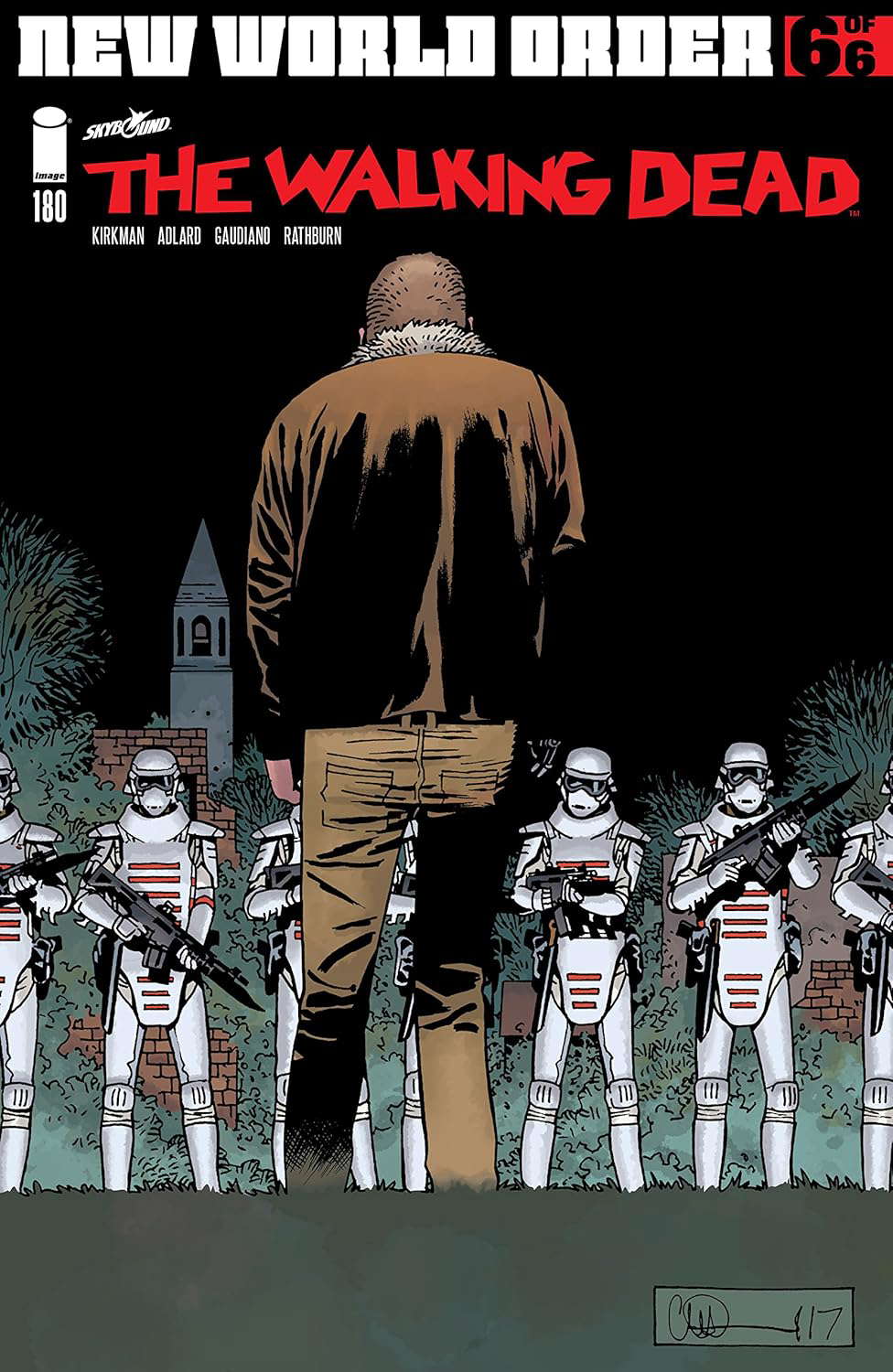 The Walking Dead #180 poster