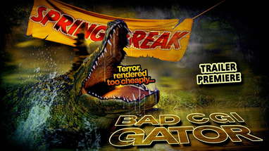 Bad CGI Gator | Official Trailer poster