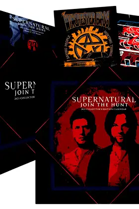2021 Supernatural Collector's Edition Calendar poster