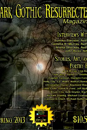 Dark Gothic Resurrected Magazine Spring 2013 poster