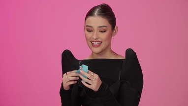 Liza Soberano's Keepsakes from Filming Lisa Frankenstein poster