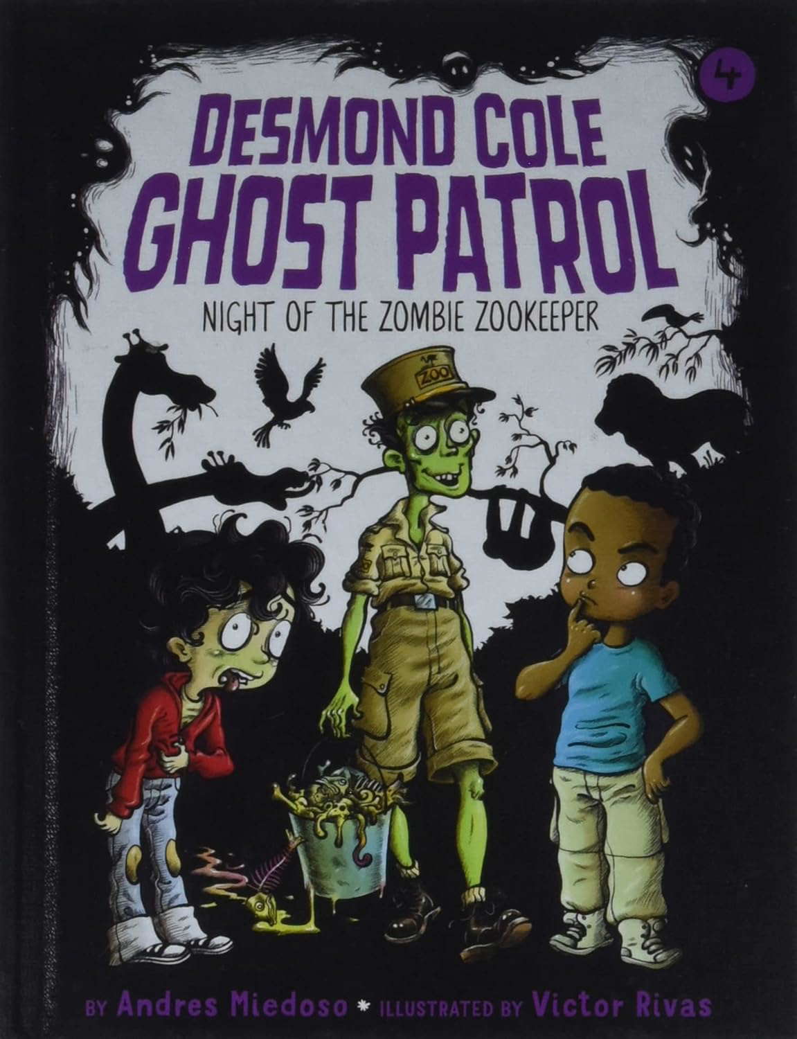 Night of the Zombie Zookeeper (Desmond Cole Ghost Patrol, 4) poster