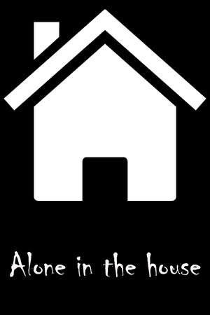 Alone in the house poster