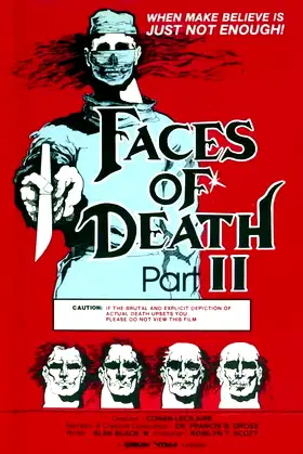 Faces of Death II poster
