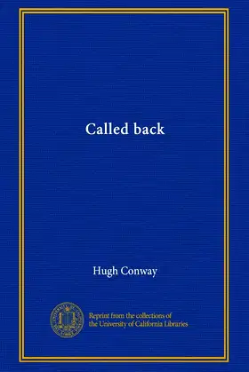 Called back poster