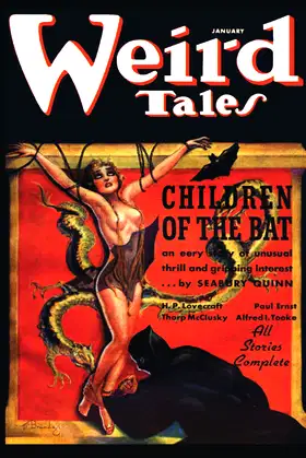 WEIRD TALES (complete tales #1): January, 1937, Volume 29, Issue 1 poster