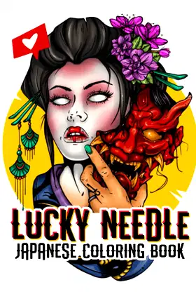 Japanese Coloring Book poster