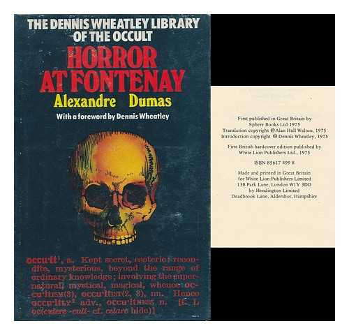 Horror at Fontenay (Dennis Wheatley library of the occult ; v. 25) poster