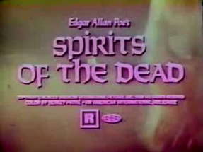 Spirits of the Dead 1968 TV trailer poster
