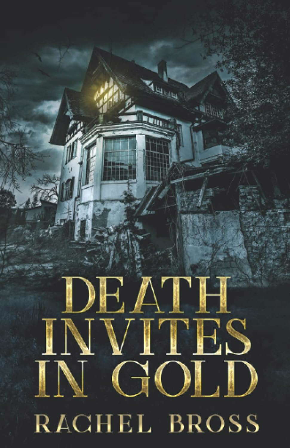 Death Invites In Gold poster