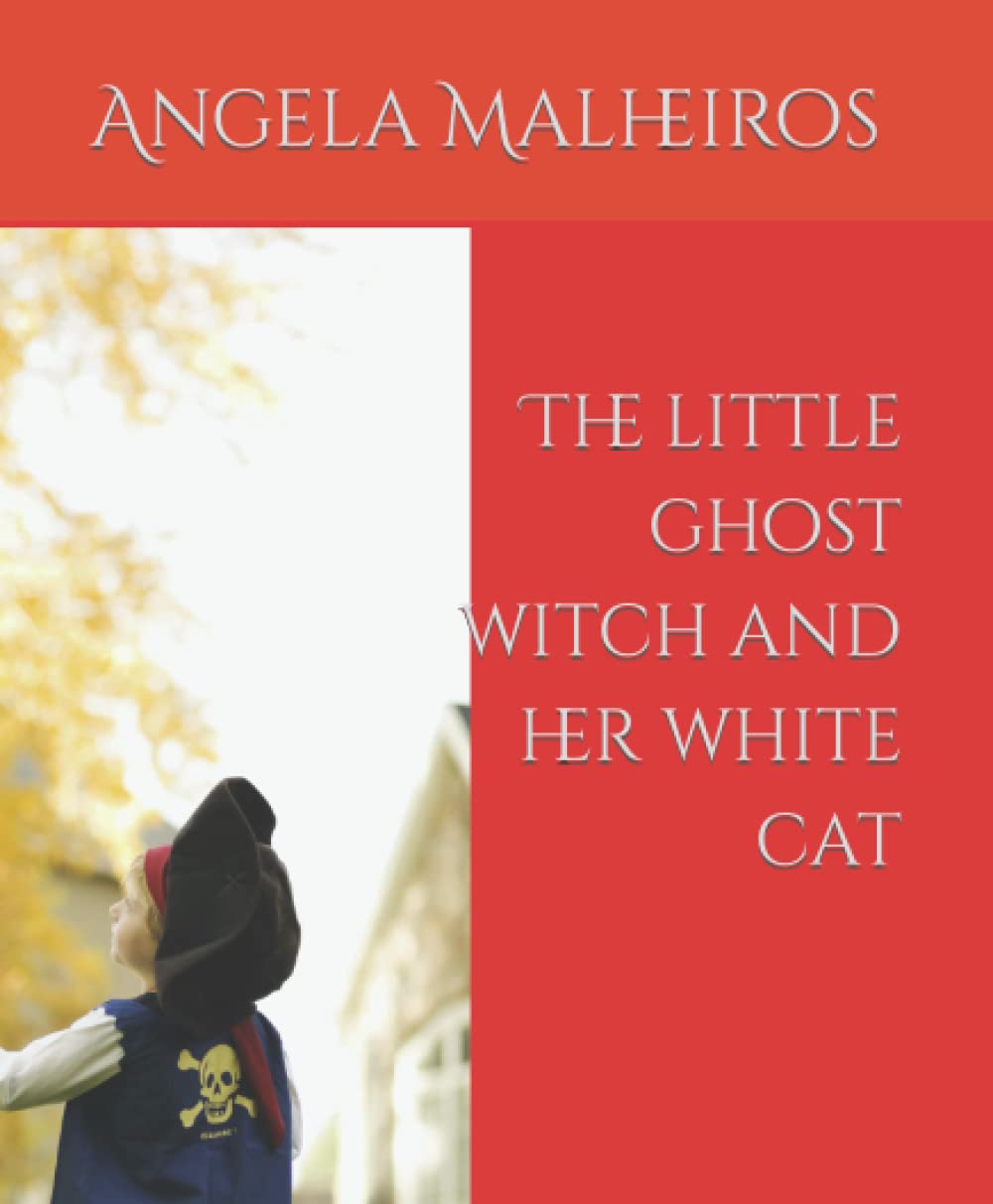 The little ghost witch and her white cat poster