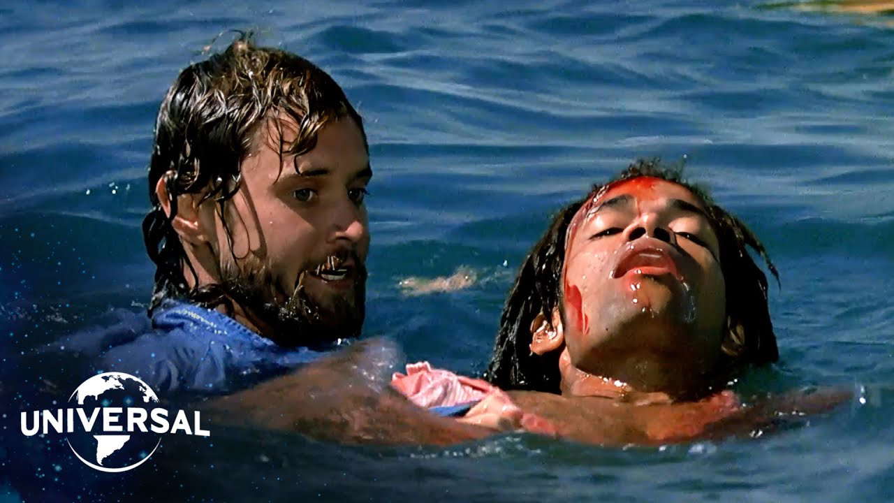 Finishing Off The Shark - Ending Scene