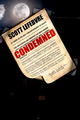 Condemned poster
