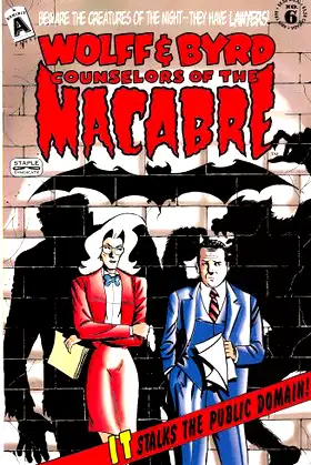 Wolff & Byrd, Counselors of the Macabre #6 poster