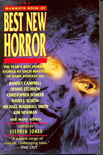 Mammoth Book of the Best New Horror: 1998 (Mammoth) poster