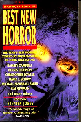 Mammoth Book of the Best New Horror: 1998 (Mammoth) poster