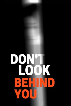 Don't look behind you: Notebook, 110 pages, 6"x9" | Paperback | Matte poster