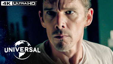 Ethan Hawke Fights Purgers poster