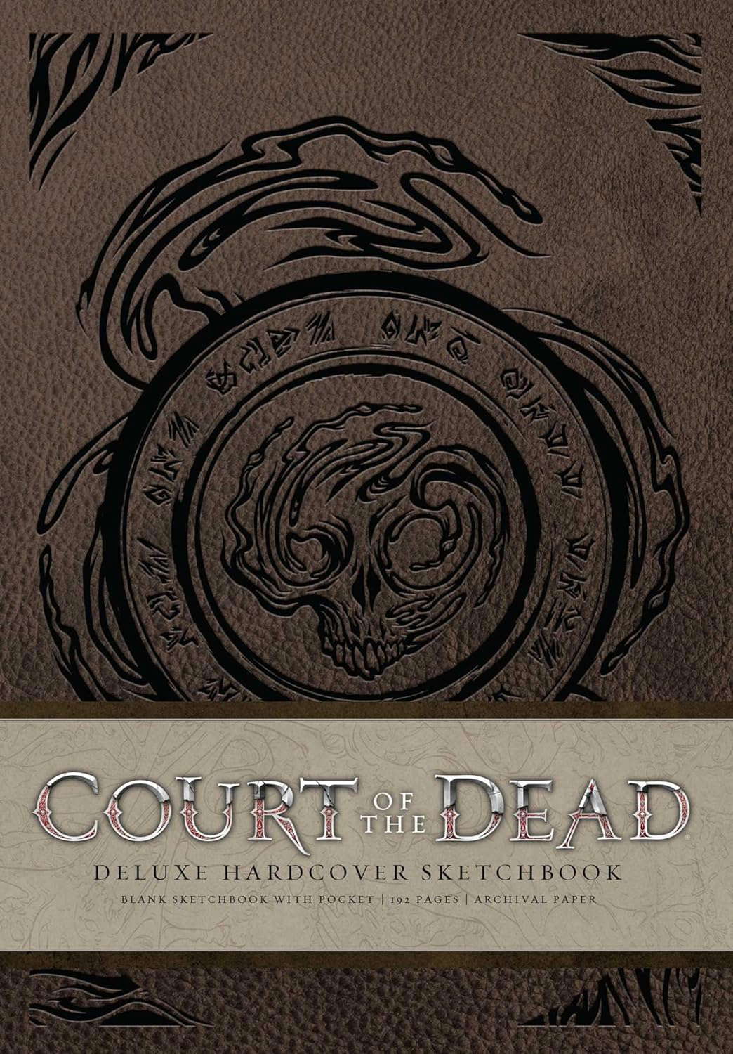 Court of the Dead Hardcover Blank Sketchbook poster