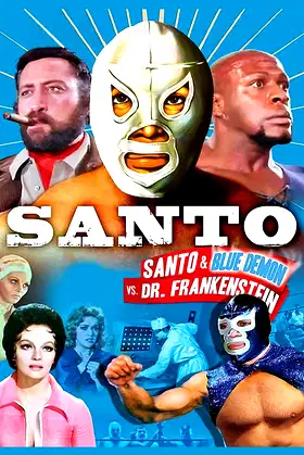 Santo and Blue Demon vs. Dr. Frankenstein poster