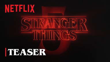 Stranger Things 5 | Title Tease | Netflix poster