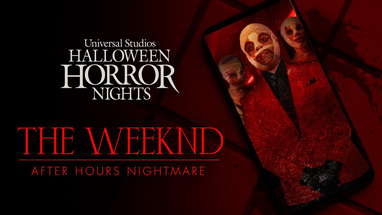 The Weeknd: After Hours Nightmare – Halloween Horror Nights 2022 poster