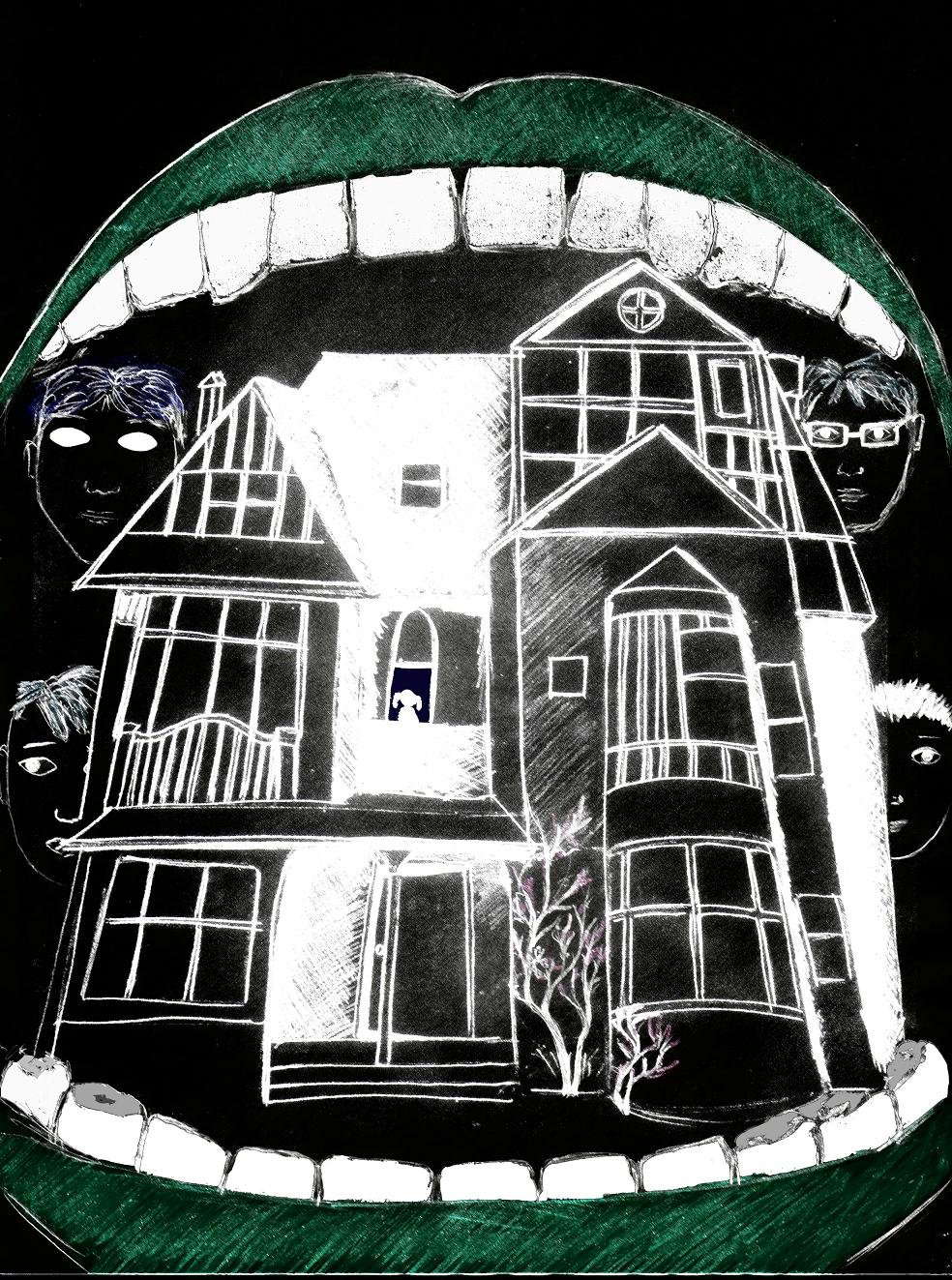 Night in a Haunted House poster