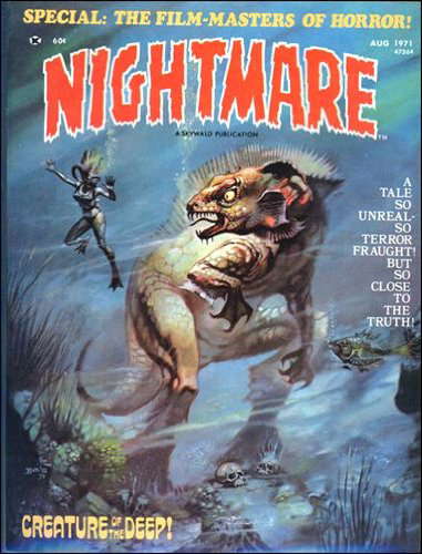 Nightmare August 1971 Number 5 poster