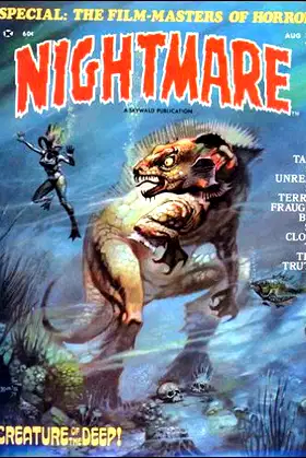 Nightmare August 1971 Number 5 poster
