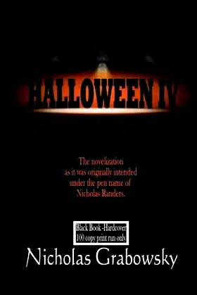 Halloween IV: Black Book Hardcover poster