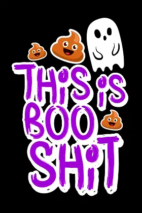 This is Boo Shirt: A Halloween Ghost Hunting Journal Notebook poster