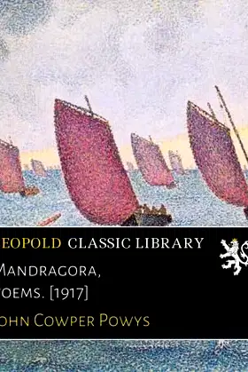 Mandragora, Poems. [1917] poster