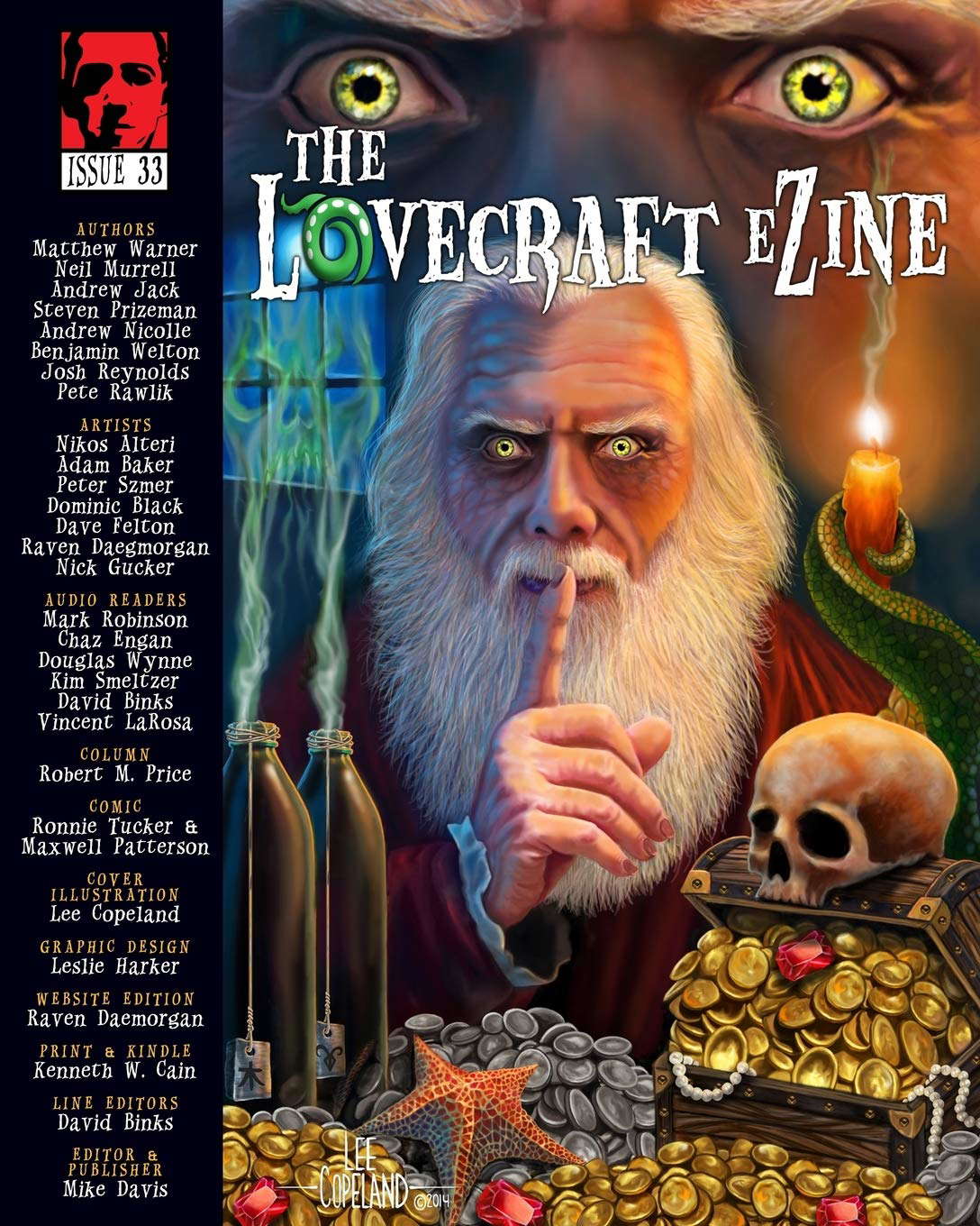 Lovecraft eZine issue 33 poster