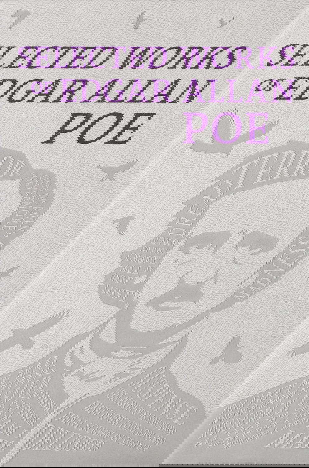 Selected Works of Edgar Allan Poe (Word Cloud Classics) poster