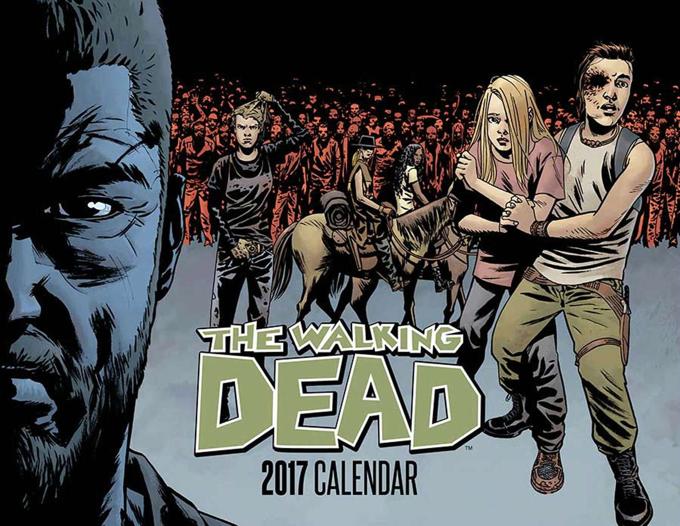The Walking Dead 2017 Calendar poster
