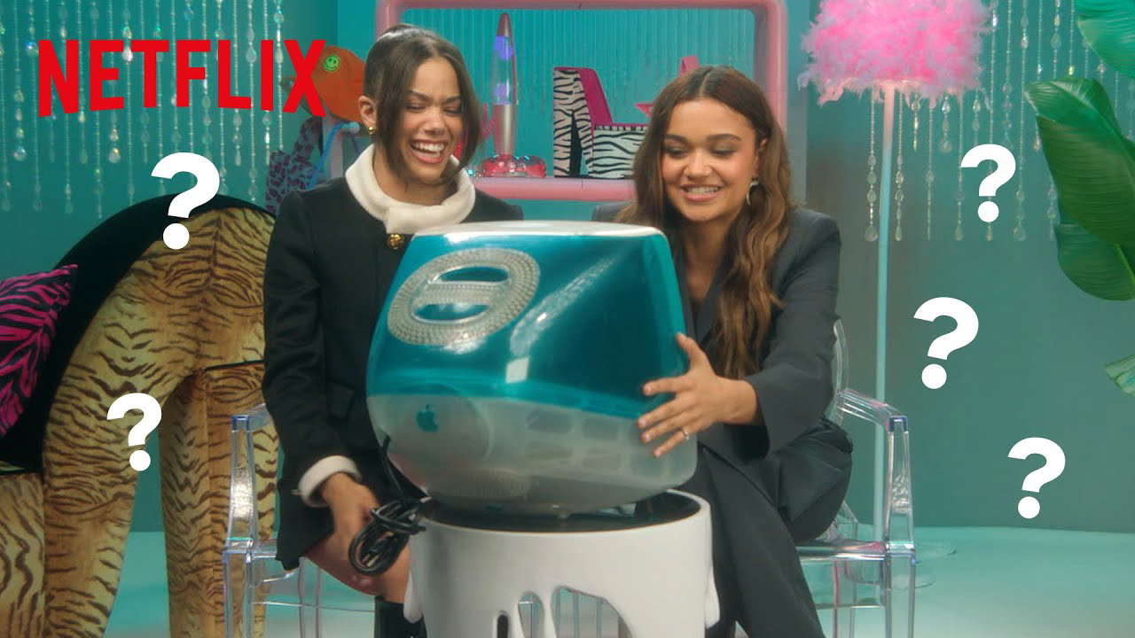 Madison Bailey and Antonia Gentry Guess 2003 Tech and Fashion