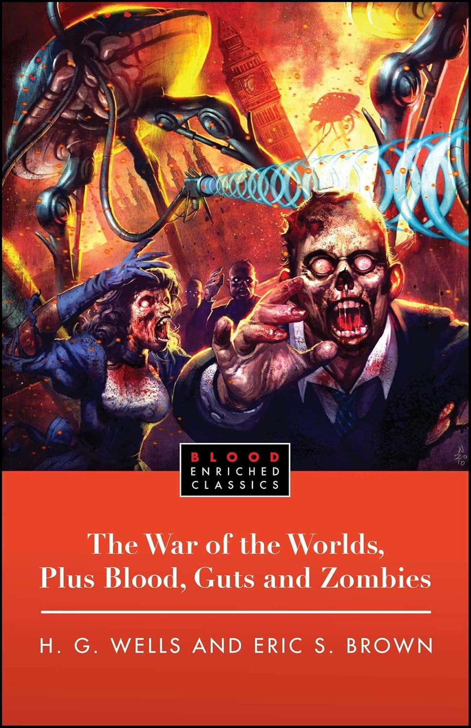 The War of the Worlds, Plus Blood, Guts and Zombies poster
