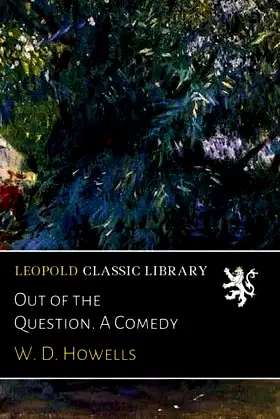 Out of the Question. A Comedy poster
