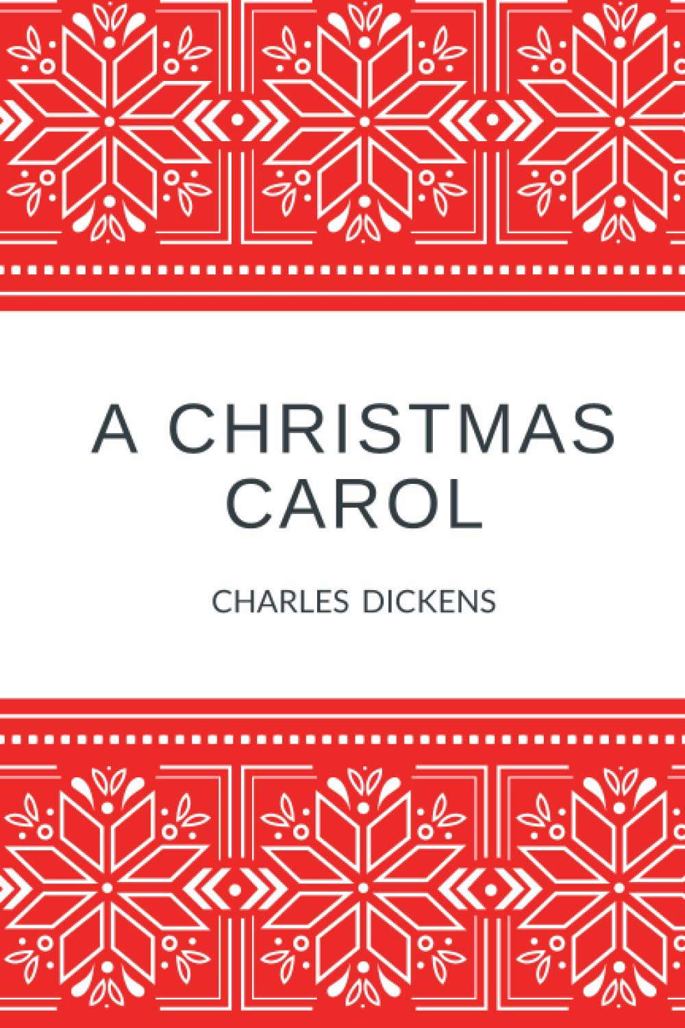 A Christmas Carol: english book poster