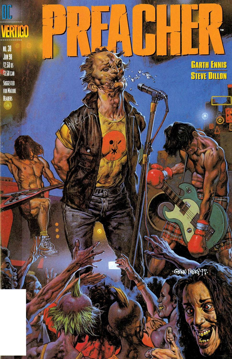 Preacher #38 poster
