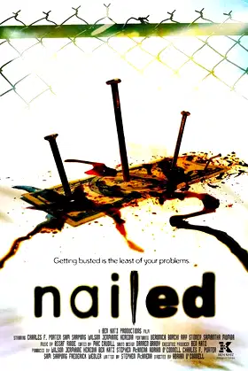 Nailed poster