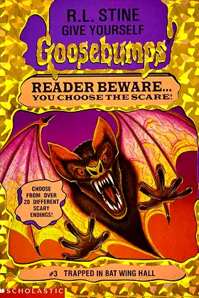 Trapped in Bat Wing Hall (Give Yourself Goosebumps #3) poster