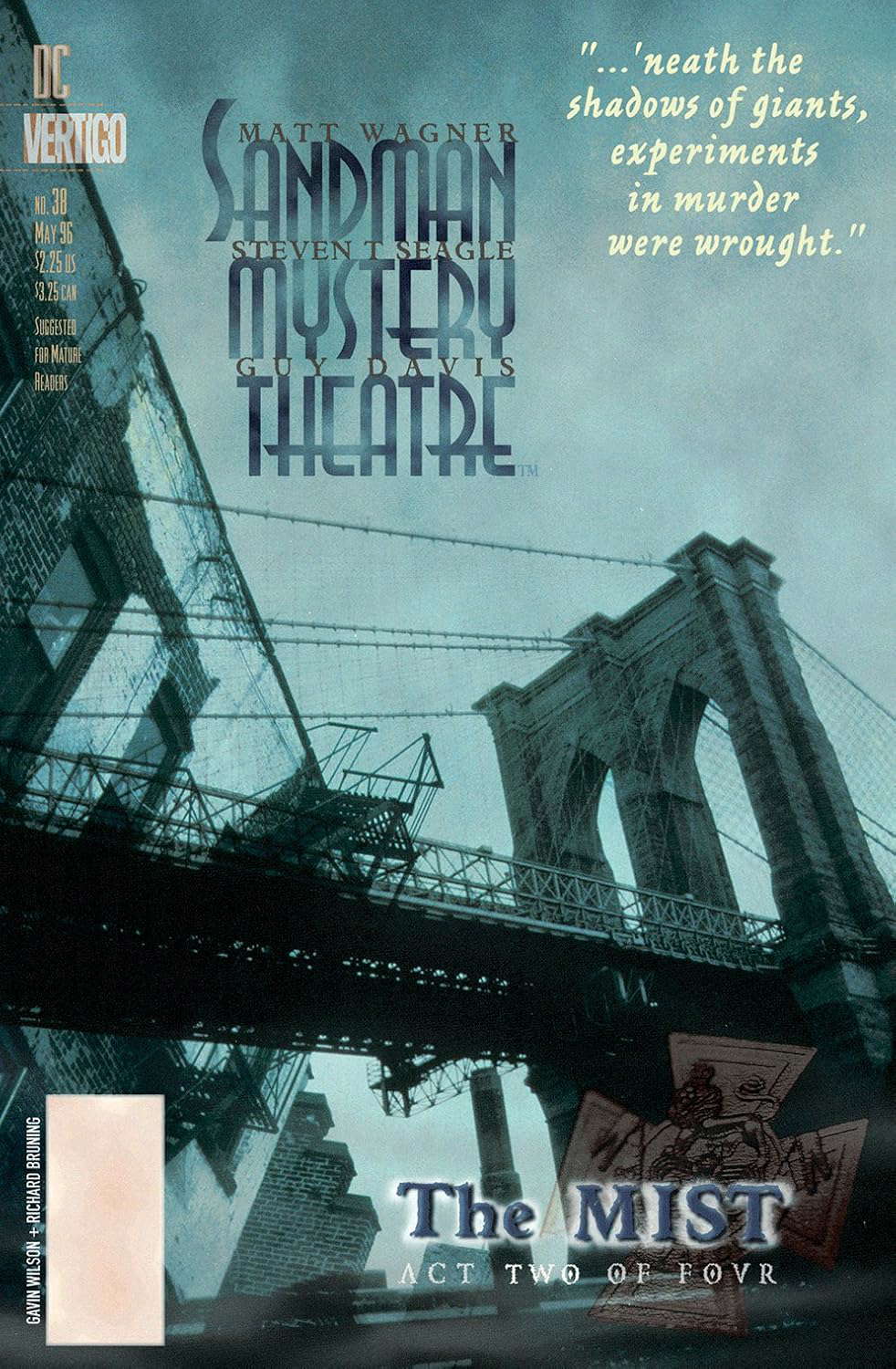 Sandman Mystery Theatre (1993-1999) #38 poster