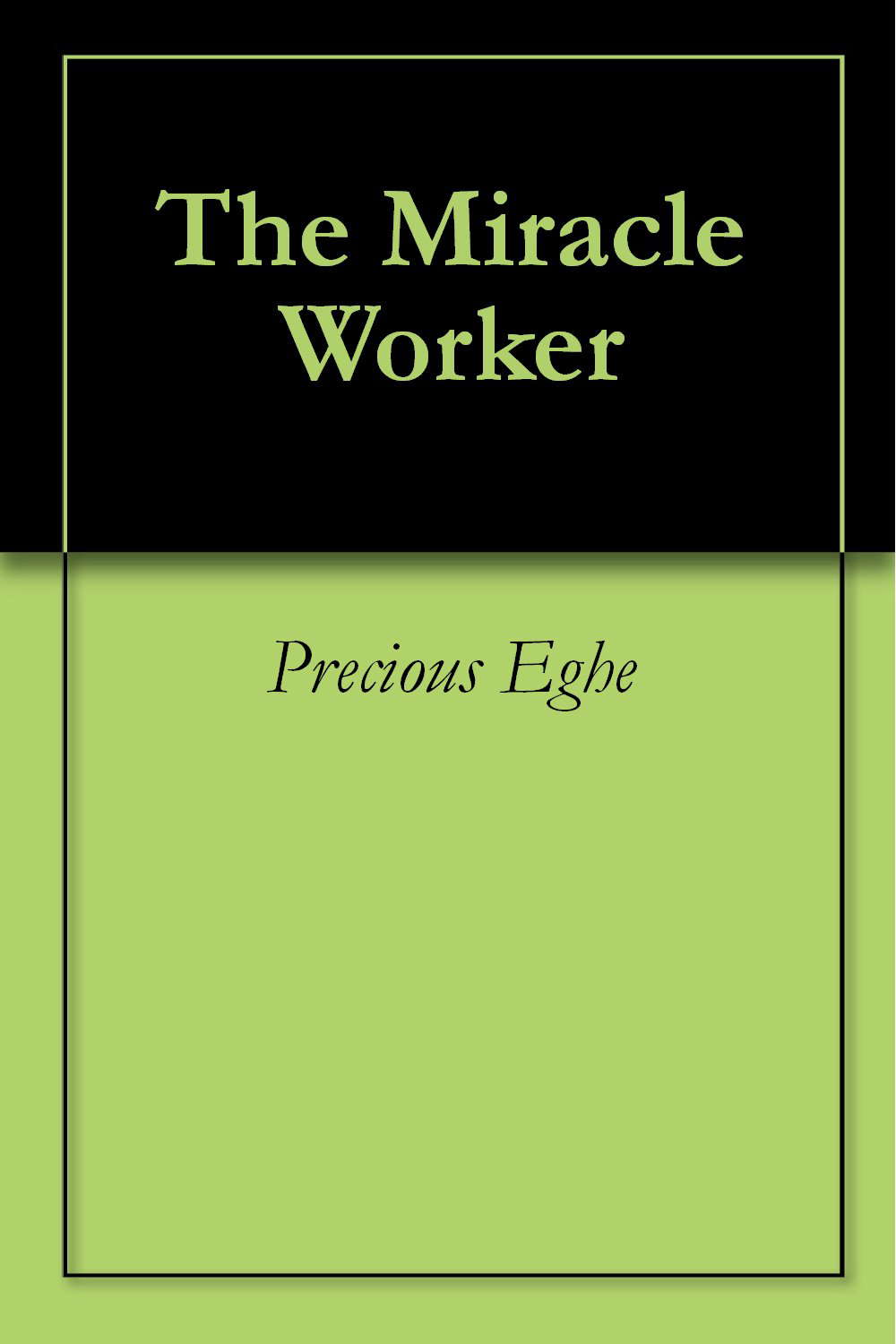 The Miracle Worker poster