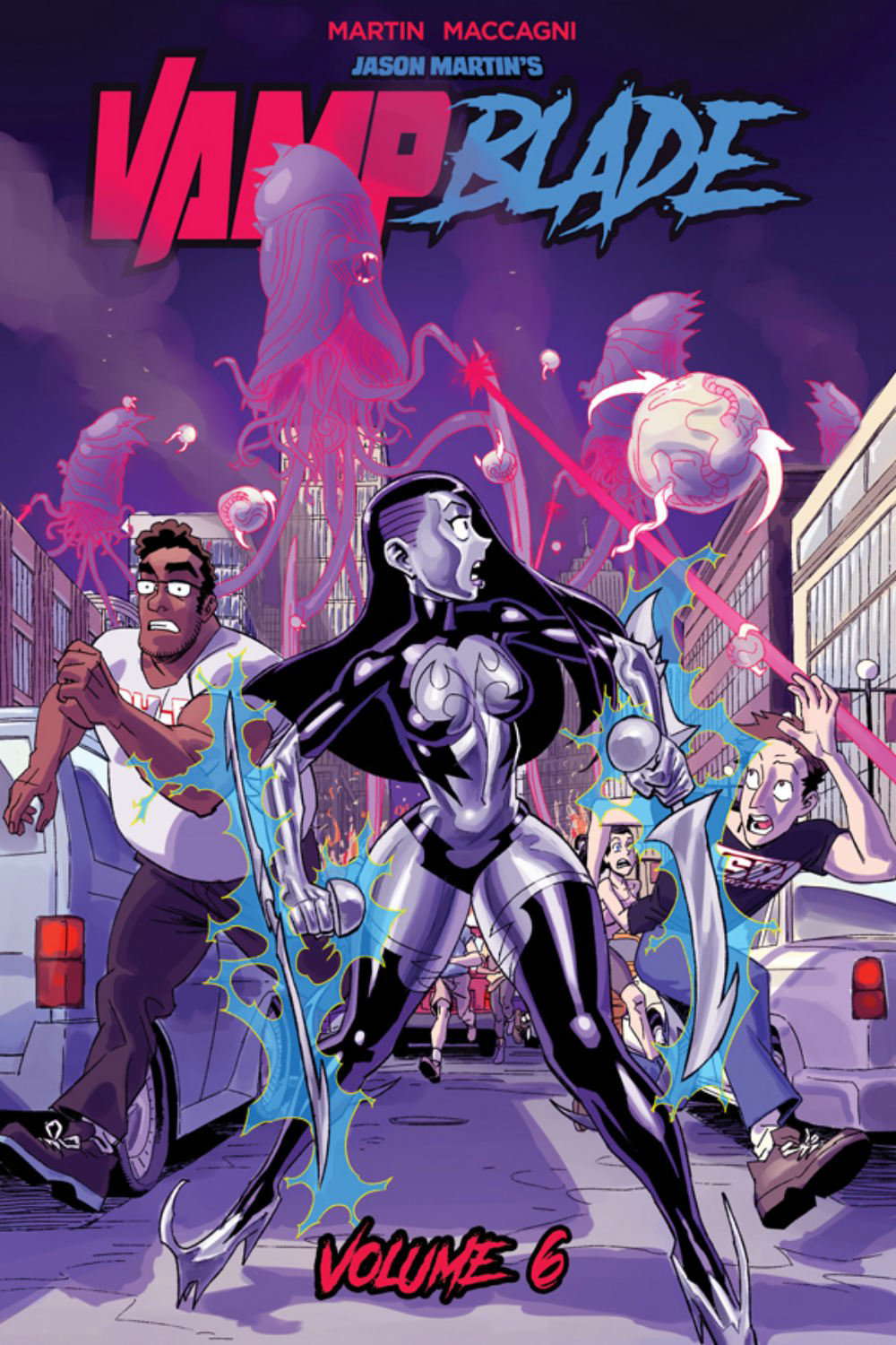 Vampblade Volume 6: World War Detroit (VAMPBLADE TP) poster