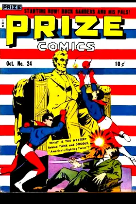 Prize Comics #24: Horror Comics From The Golden Age (Vol. 2 #12) 1942 poster