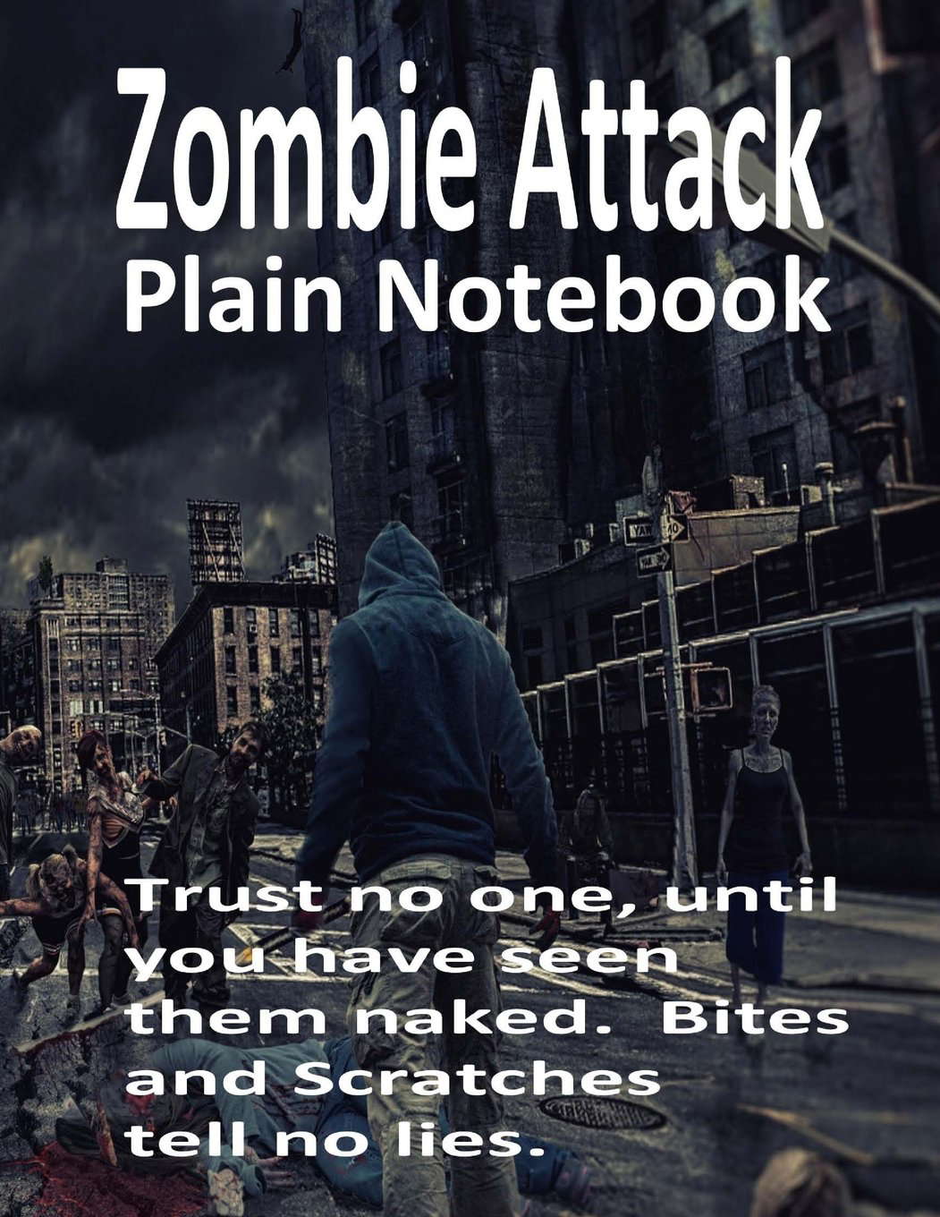 Zombie Attack: Plain Notebook poster