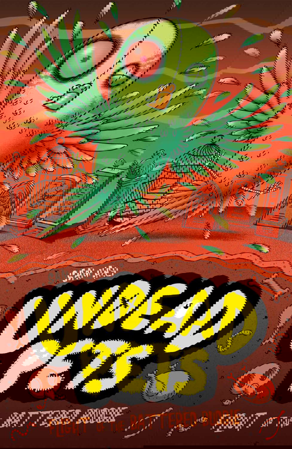 Flight of the Battered Budgie (Undead Pets) poster
