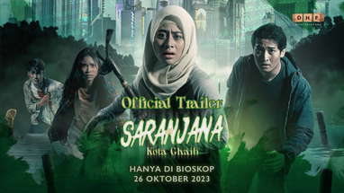 Official Trailer Film Saranjana Kota Ghaib | 26 Oktober 2023 Di Bioskop poster