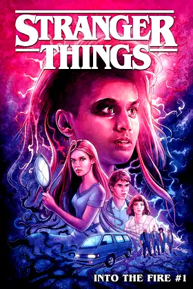 Stranger Things into the Fire 1 (Stranger Things Set 3) poster